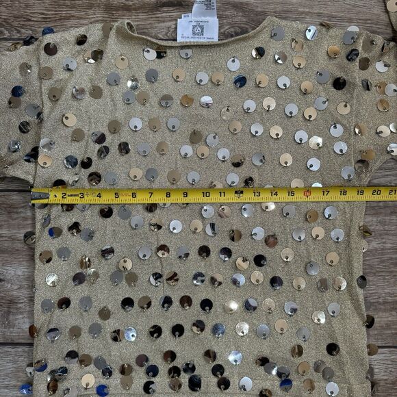 3-Piece Sequin Sweater Suit Blazer Jacket & Skirt Sets - Picture 9 of 15